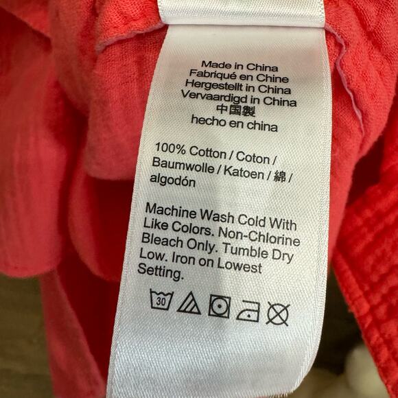 J. Crew Garçon Classic Double-Gauze Button Down Long Sleeve Shirt Sz 14 New - Picture 9 of 9